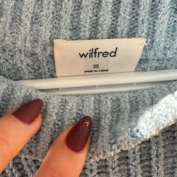 Wilfred Free Knit blue sweater Size XS - Picture 2 of 3